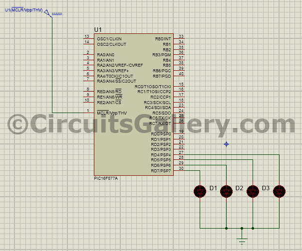 How to Simulate PIC Microcontroller in Proteus Design Suite 8 - Circuits  Gallery