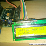 Interfacing LCD with Arduino Hello World