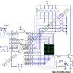 Quiz Buzzer Circuit Diagram using PIC Microcontroller