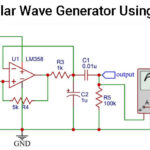 Triangular Wave Generator Using Op Amp