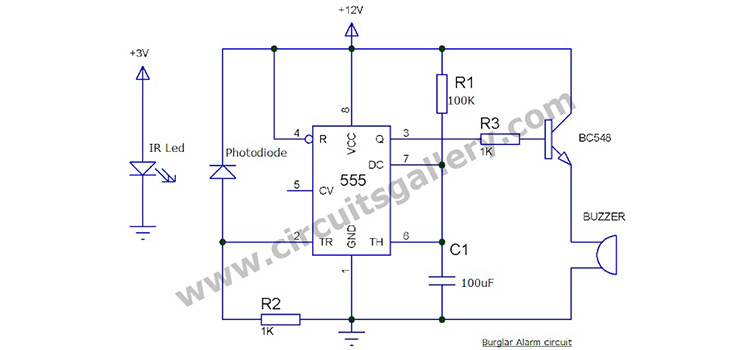 How to Make a Burglar Alarm Circuit for Your Home Security?