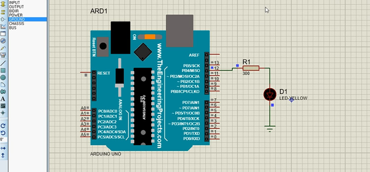 Arduino Simulator Using Proteus Library | Simulate Arduino in Proteus
