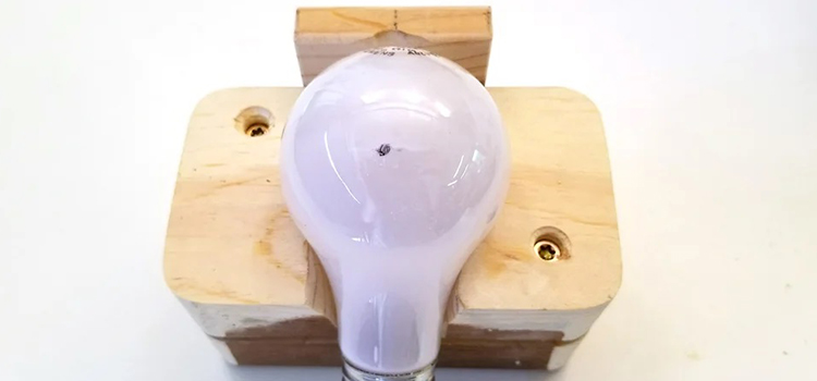 How to Make a Hole in a Light Bulb