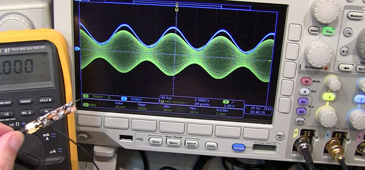 Connect Oscilloscope to Ham Radio