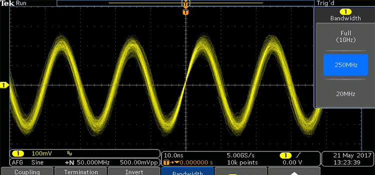How to Zoom In Oscilloscope