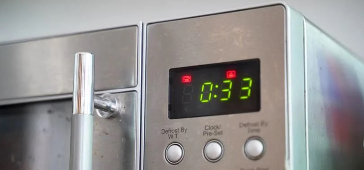 Microwave Clock Running Fast