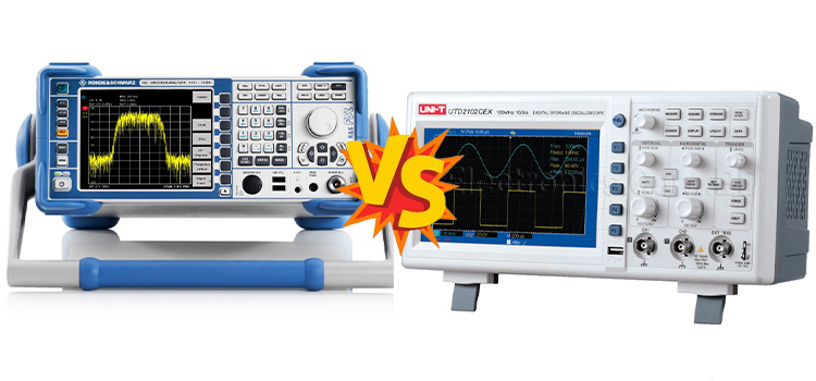 Spectrum Analyzer vs Oscilloscope