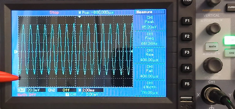 Why the Larger Waves Seen on the Oscilloscope