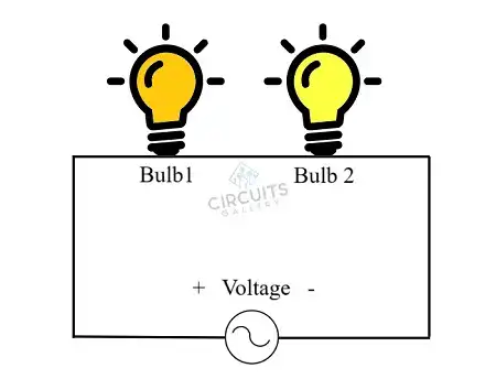 Bulbs of Different Ratings Connected in Series