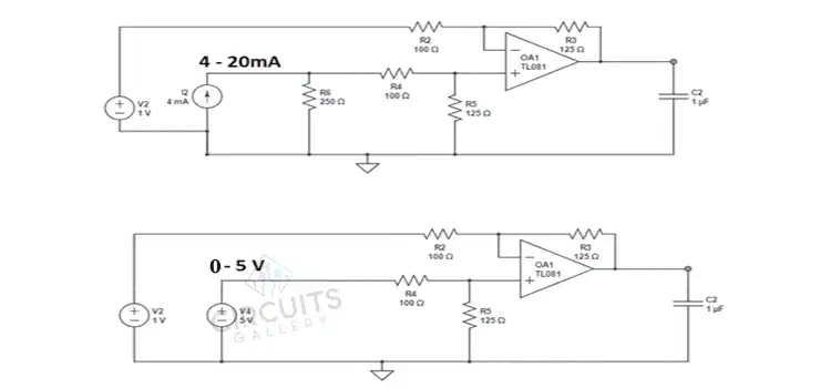 How to Convert 4 to 20MA to 0 to 5V