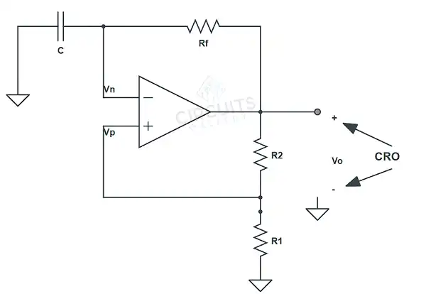 Square wave Generator using Op Amp