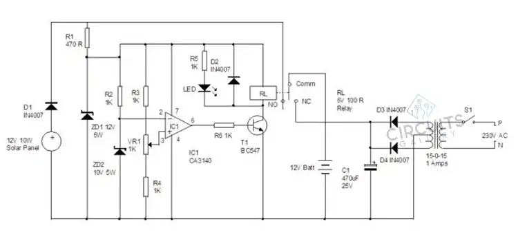 Car Jump Starter Circuit Diagram