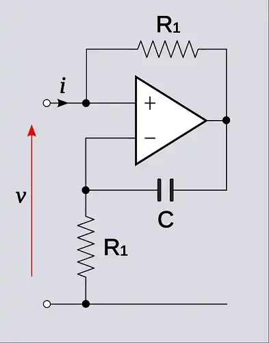 Negative Inductance with Op-Amp