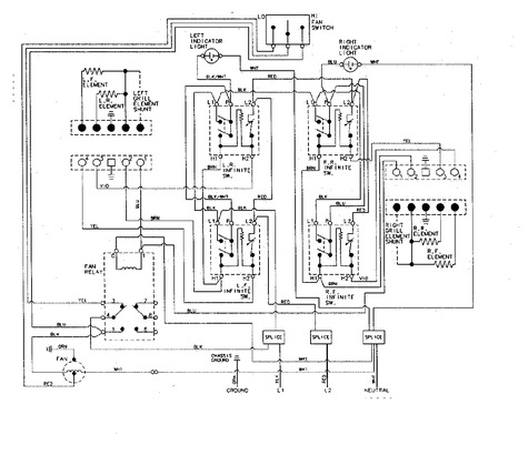 Wiring Diagram of Jenn Air Cooktop