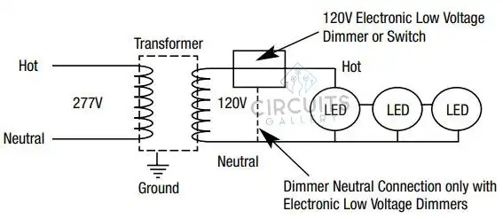 Electronic Low Voltage Dimmer