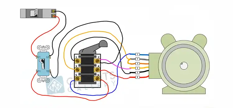 Single Phase Drum Switch Wiring Diagram